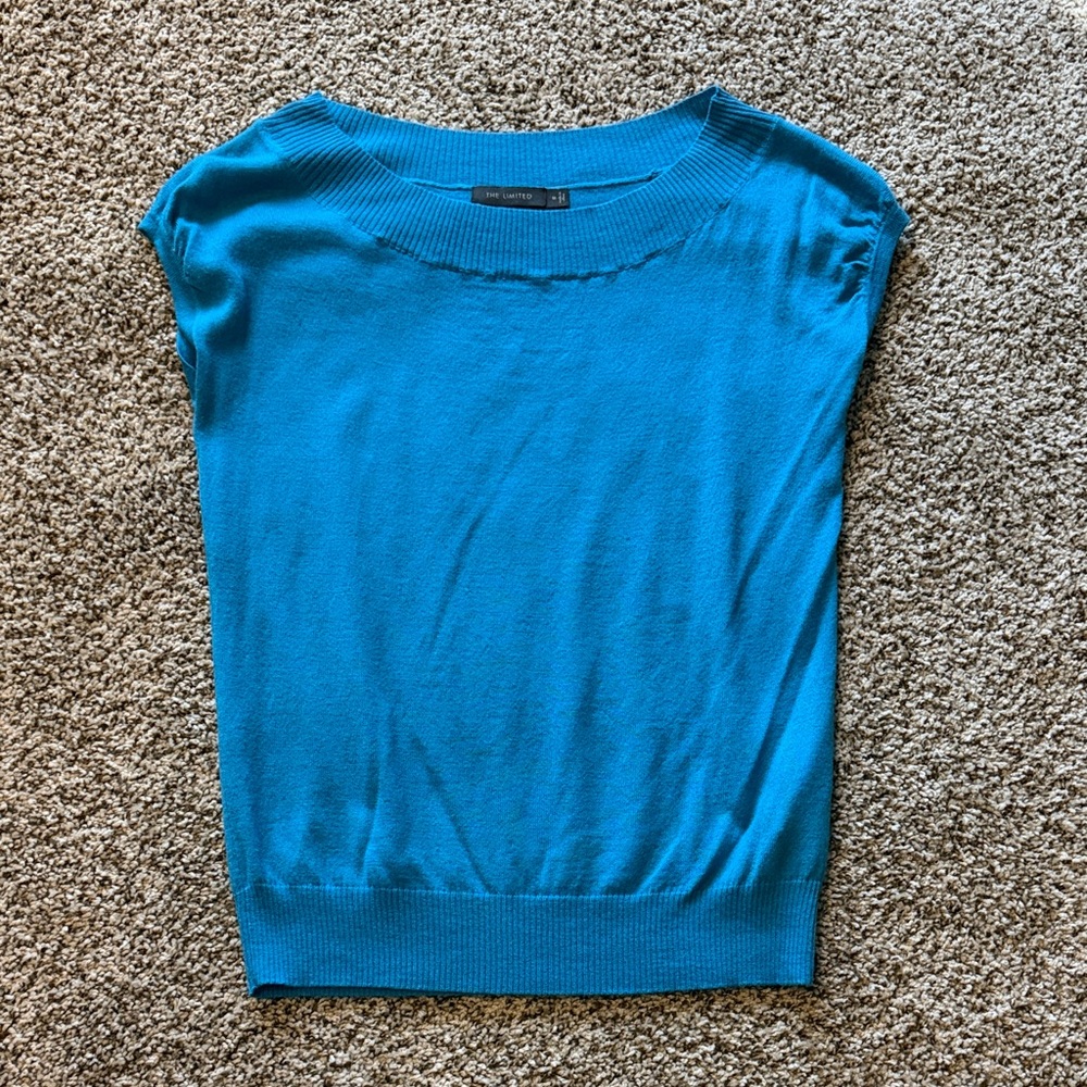 The Limited Blue Blouse
